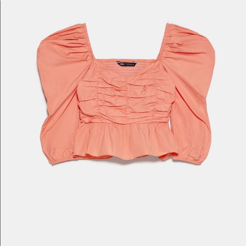 Ruffled Voluminous Top